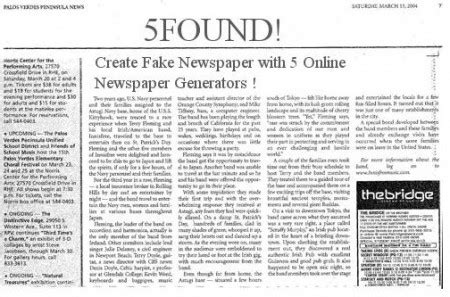 create fake newspaper online|old newspaper generator.